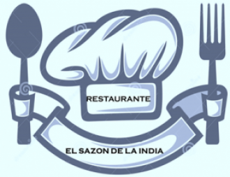 Logo restaurante el sazon de la india1884